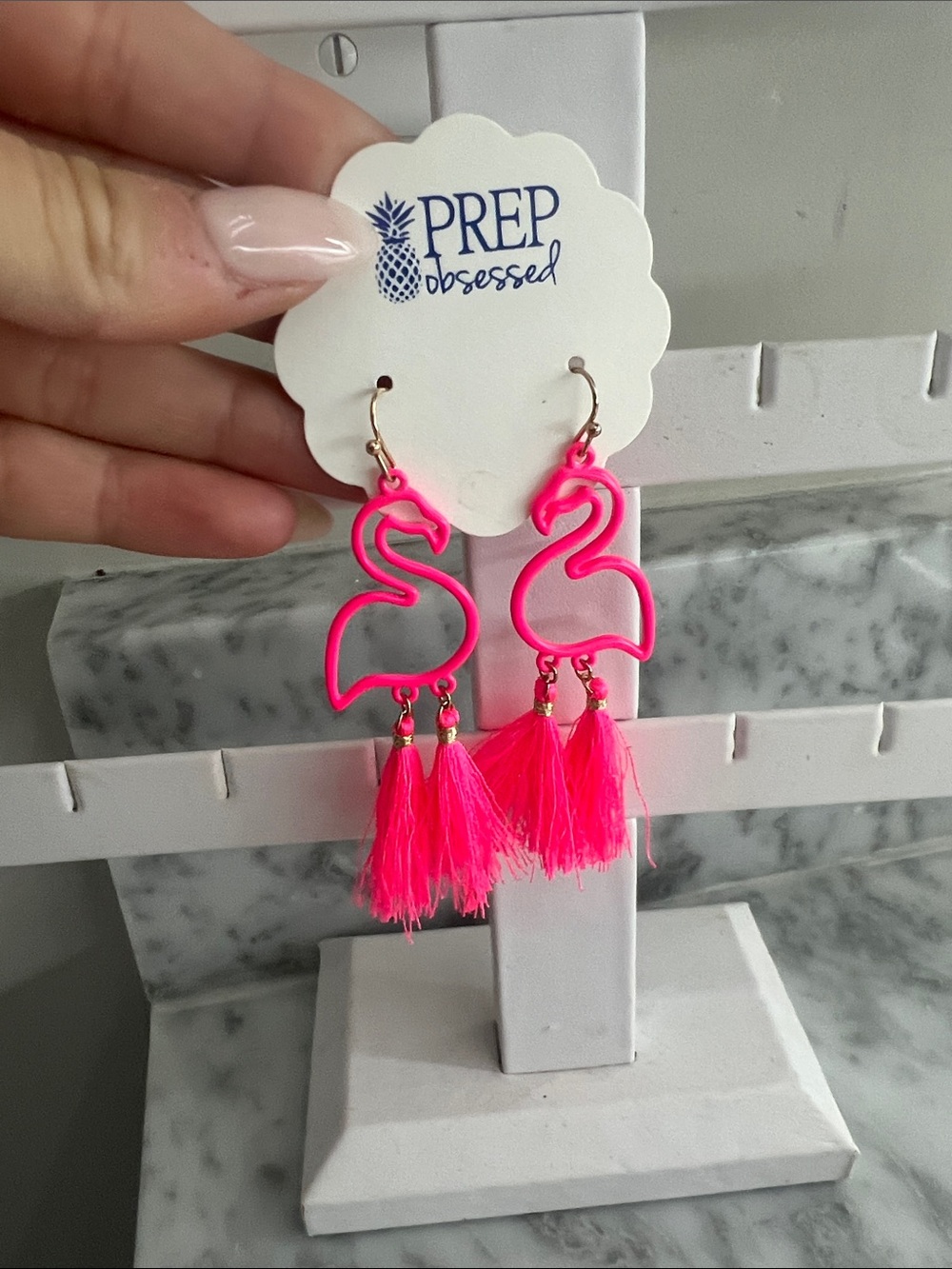 Flamingo Earrings 🦩
